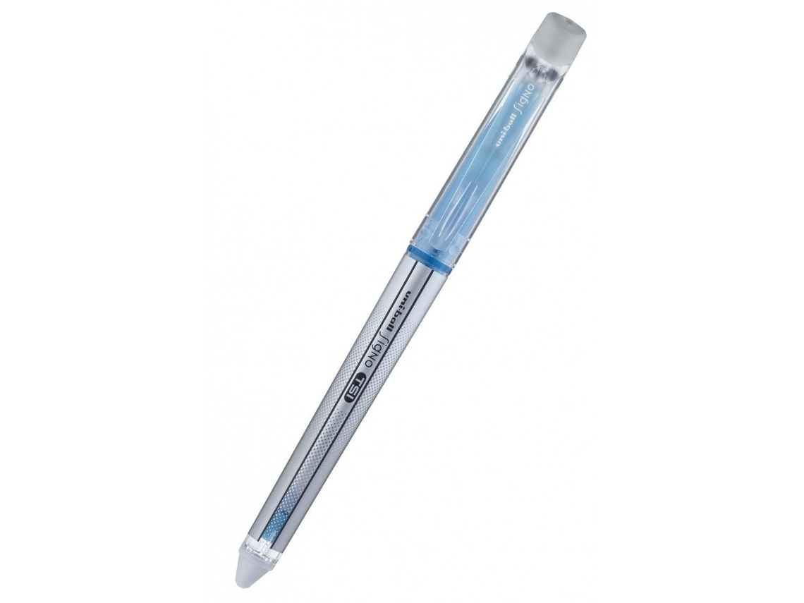 Marcador Uni Apagável Uf220 Gel Azul GENÉRICO