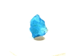 Apatite Azul Neon Pedra Natural de Madagascar Mina de Apatita Norcross-Madagascar Isoanala Betroka 1 07 Ct Certificado de TRENDYFLAIR