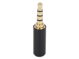 20 Conectores Plug para Fone de Ouvido 3.5mm Áudio Cable | S/MARCA