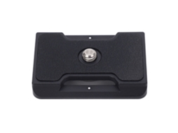 Placa De Liberación Rápida Aluminio Anodizado Tuerca 1/4in Cnc Para Trípode Adaptador Universal Cámara Dslr Arca Port