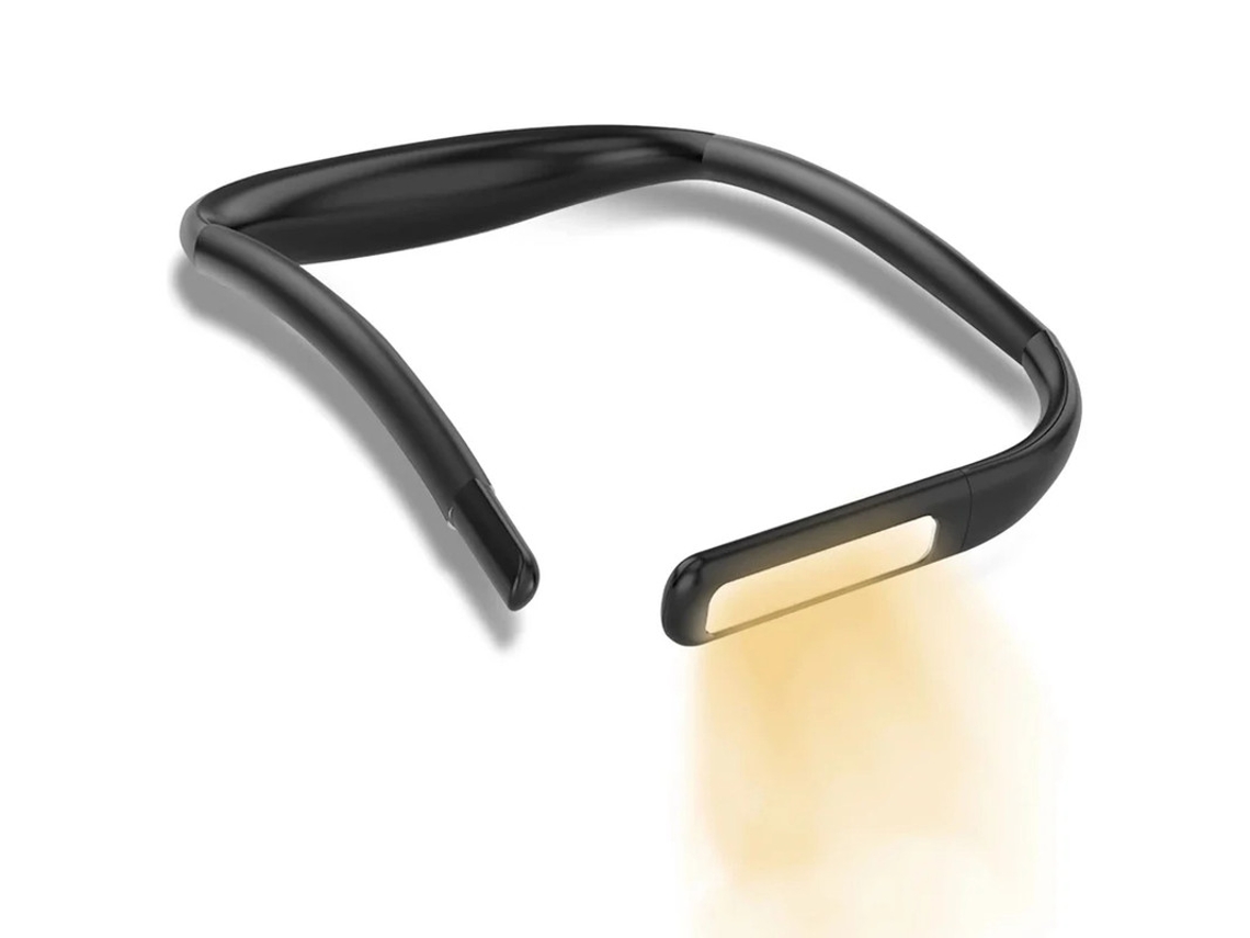 Luz De Leitura Led Para Pescoço Luz De Livro Na Cama Lâmpada De Mesa Com Brilho Ajustável 3 Cores Com Braços Dobráveis Adequada Para Reparos Bestvite