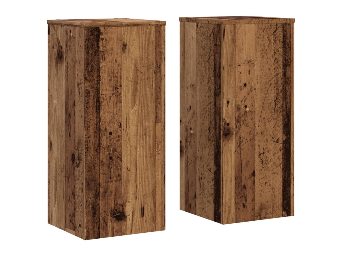 Plant Stand, Plant Stands Vidaxl Marrom Madeira Processada (30 X 30 X 70 Cm)