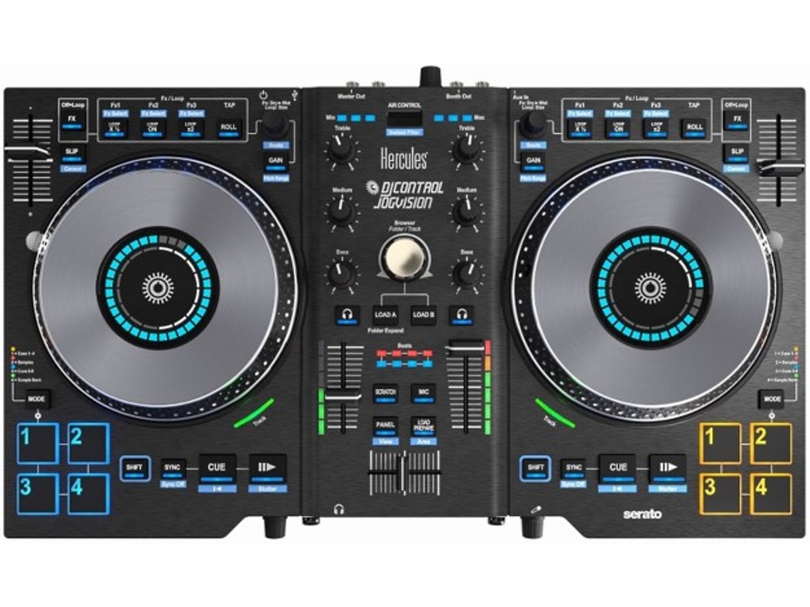 Controlador DJ HERCULES Jogvision