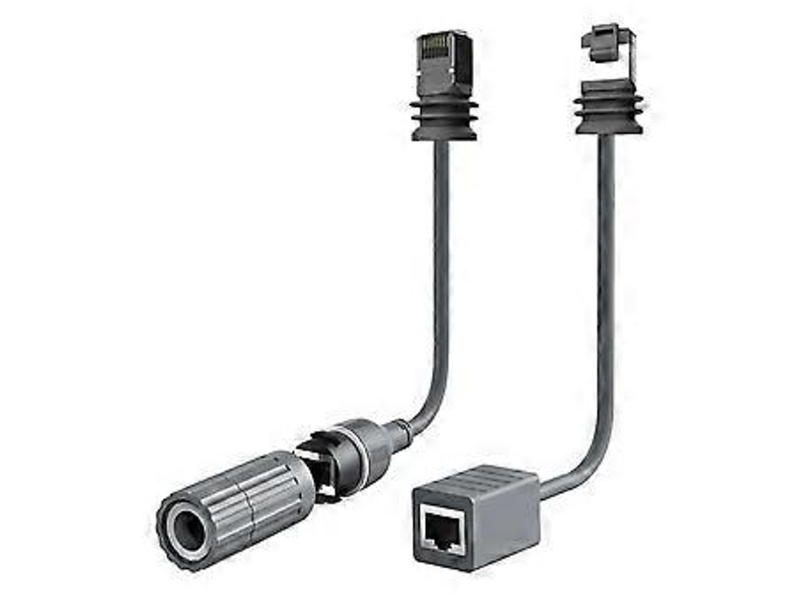 2 Peças Starlink Gen3 V3 Cabo Ethernet Retangular Para Satélite Adaptador 1000mbps Conversor Rj45 Slowmoose