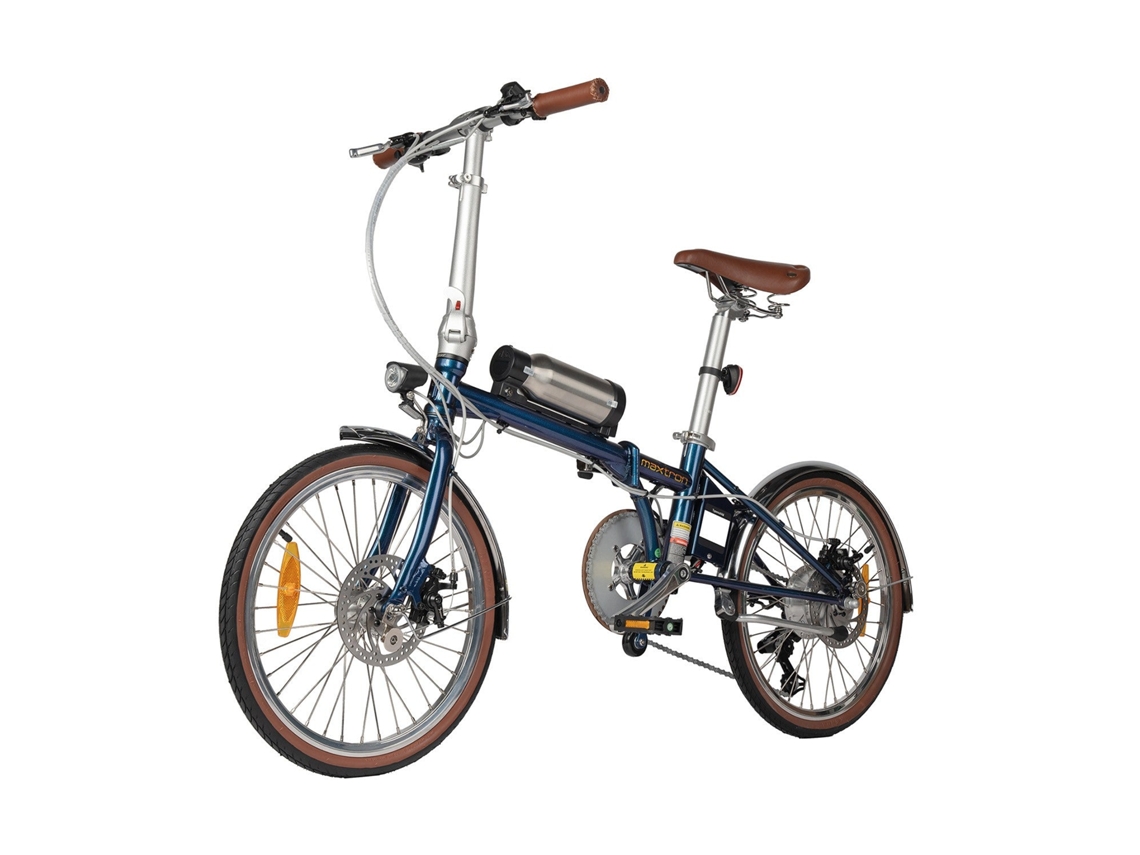 Bicicleta Elétrica MAXTURN Smart20 Motor 250w, Bateria 36v 5.2ah, Pneus Jante 20'', Travão de Disco Mecânico Roxo