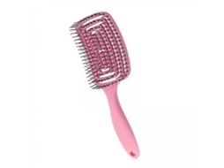 Escova Desembaraçante De Cabelo, Secagem Rápida, Com Ventosas, Pacote Com 2 A 4 Unidades, Rosa. PENGDSJE