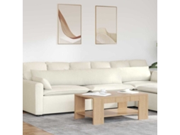 Vidaxl Travesseiros De Sofá 2 Pcs Creme 200 X 40 Cm