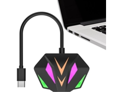 Conexão Estável Do Adaptador Ethernet Laptop