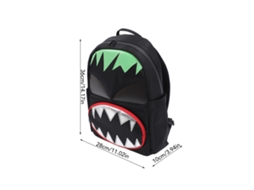 Laxiscreed Mochila Led Grande Capacidade, Programável Para Eventos E Festas