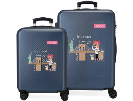 Conjunto de 2 Malas ENSO Travel Time (46x65x23 cm)