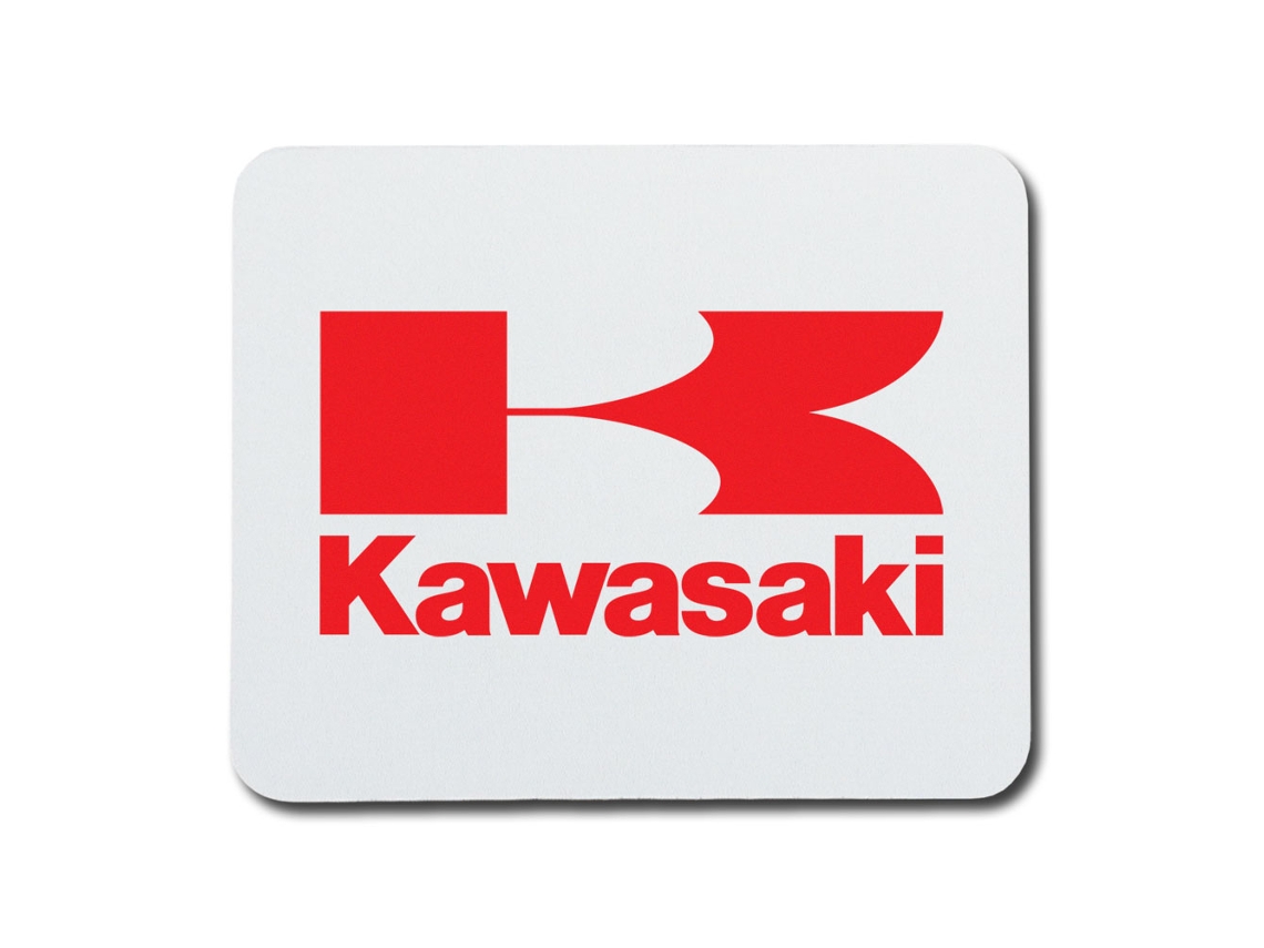 Mousepad Com O Logotipo Clássico Da Kawasaki Brilvibera
