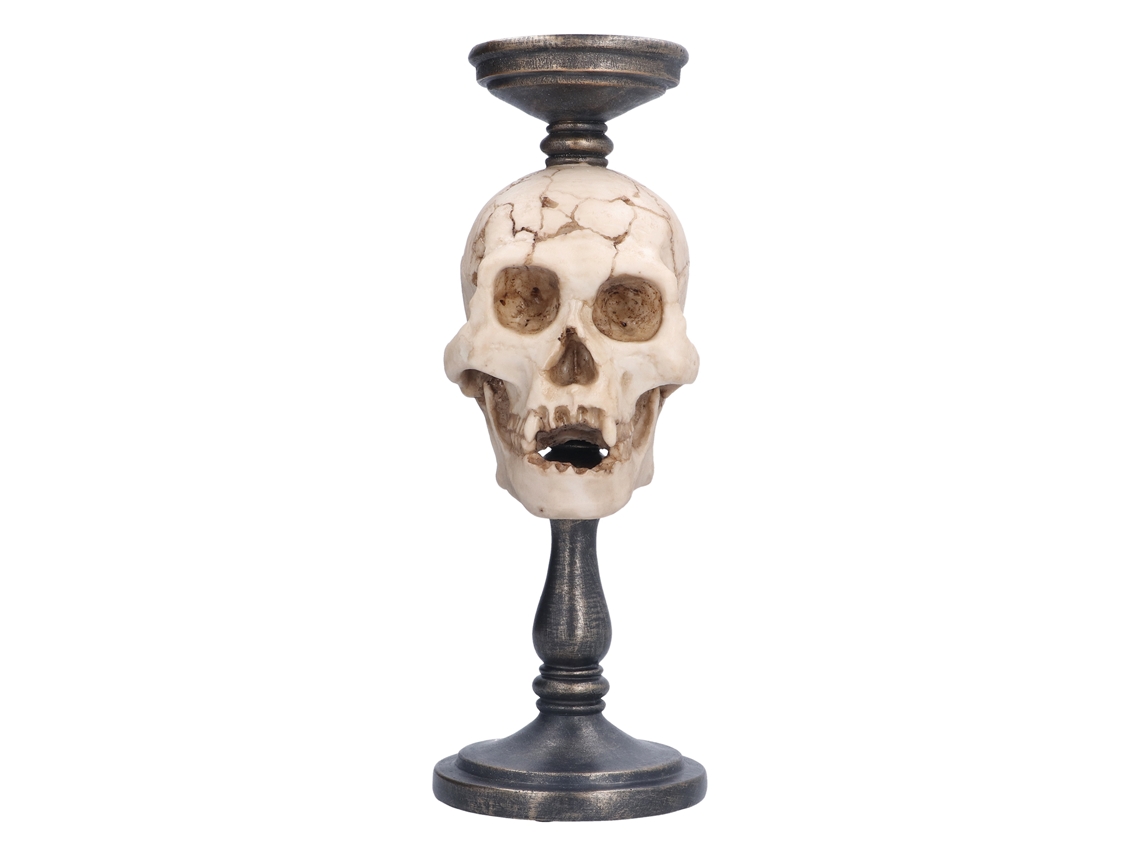 Vela de Pedra com Caveira para Halloween LAXISCREED