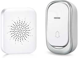 Campainha externa sem fio, interface USB, controle remoto residencial