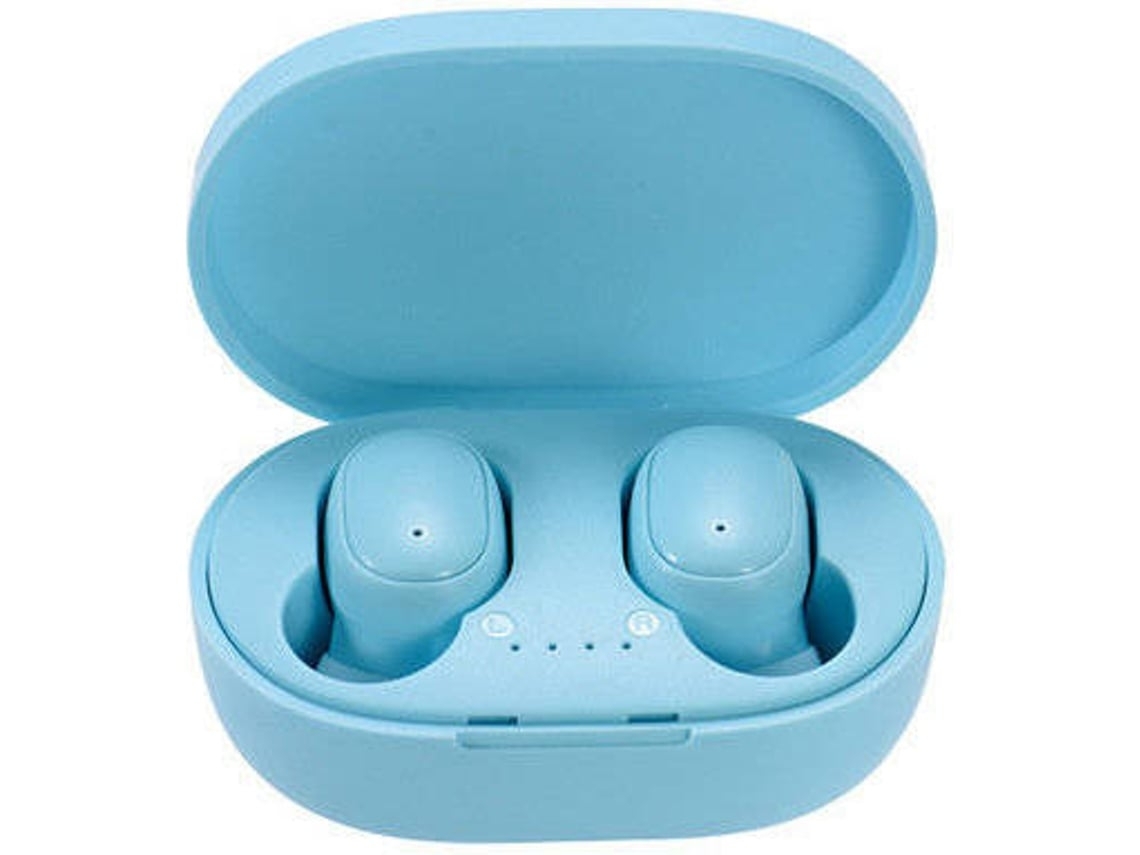 Auriculares Bluetooth True Wireless  Sem Fio Com Microfone Smartphoneazul*