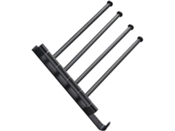 Suporte De Toalha Industrial Coheali, Suporte De Parede Giratório Resistente Para Toalhas, Ideal Para Secar Toalhas No