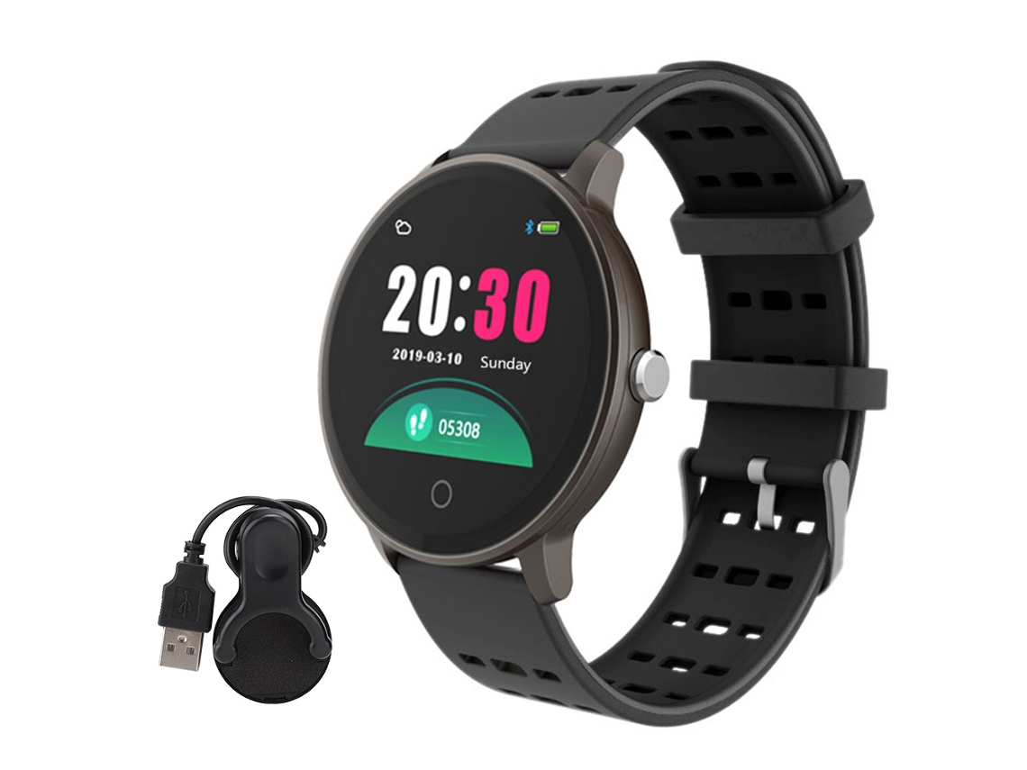 Pulseira Inteligente Com Monitor Cardíaco E Pressão Arterial Para Saúde