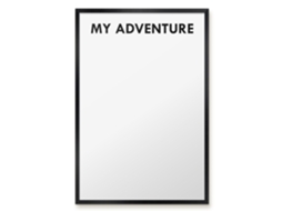 Magnetic Board For Wall My Adventure For The Bedroom Espelharte (40x60 Cm)