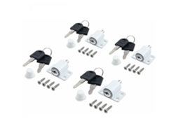 4 Travas Para Janelas, Portas De Correr, Portas De Pátio, Travas Para Janelas De Sacada Deslizantes W