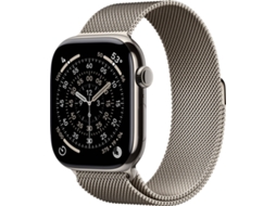 APPLE Watch Series 11 GPS + Cellular 46 mm Titânio Natural com Loop Milanesa Natural (Tamanho M/L)
