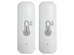 Sensor Inteligente De Temperatura E Umidade Tuya Zigbee Para Ambientes Externos, Ip65 À Prova D'água, Com Monitoramento Remoto E Alertas Via Apli