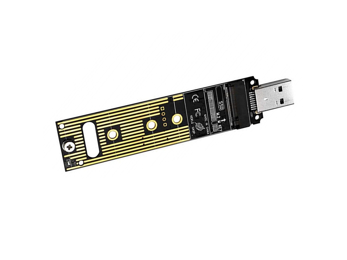 Adaptador HKJ M.2 para USB 3.1 NVMe, Alta Velocidade