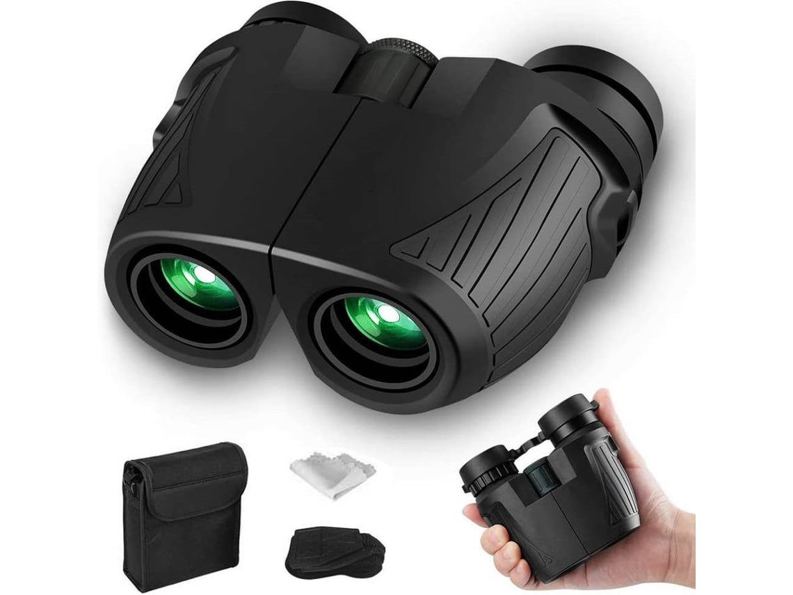 Binóculos ENKERS Alta Ampliação 12X32 HD Evento Esportivo Leve de Caminhada de Visão Noturna com Pouca Luz-Preto