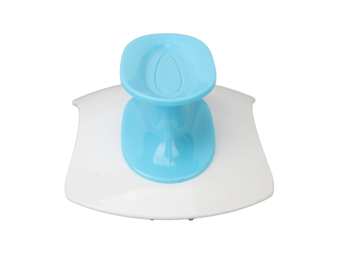 Pincel De Shampoo De Silicone Com Cerdas Macias Para Massagem Do Couro Cabeludo Multifuncional Azul
