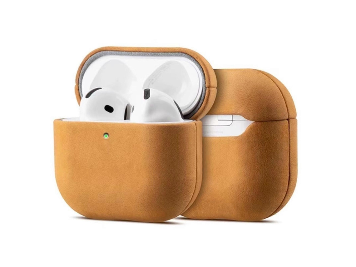 Lurelia Capa Protetora Para Airpods 4 Em Couro