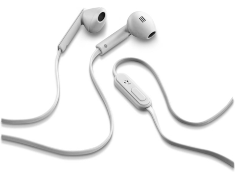 Auriculares CELLULARLINE 35895 (In Ear - Microfone - Blanco)