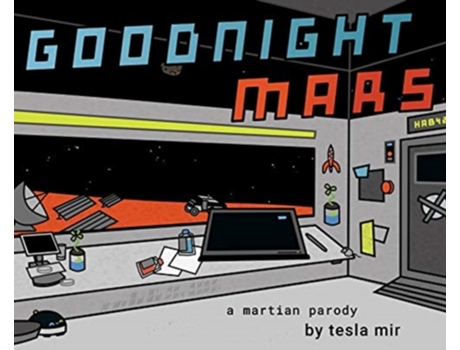 Livro Goodnight Mars: A Sci-Fi STEM Parody Tesla Mir (Inglês)