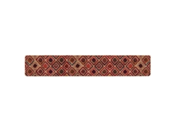 Conjunto 1 Tapete Runner Vidaxl Multicolorido Poliéster (50 X 300 Cm)