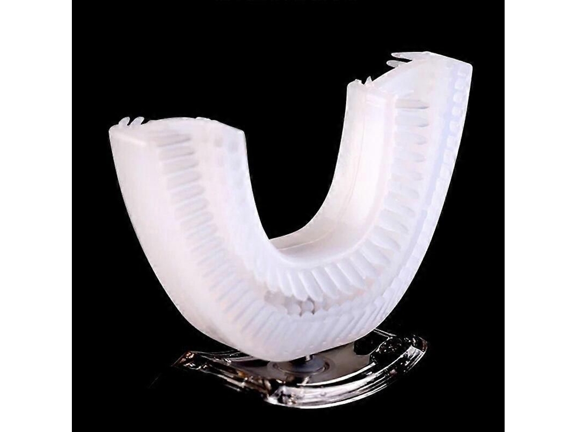 Escova de Substituição em Formato U 360° para Dentes Ultrassônica Automática Inteligente com Cabeça S Ilicone. GOKOCO