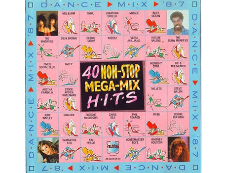 Cd Dance Mix 87 - 40 Non-stop Mega-mix Hits Telstar