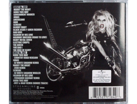 CD Lady Gaga - Born This Way (Edição Especial) — Pop-Rock