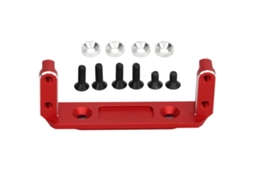 Suporte De Servo De Carro Rc Em Liga De Alumínio Para Capra Utb10 1/10 Rc Crawler Acessórios Vermelho