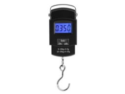 Balança Digital de Bagagem AQUAFORGE com capacidade para 50 Kg e visor LCD