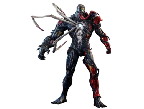 Figura Hot Toys VENOM Iron Man Venomizado 1:6 Escala 12 Figura de Ação