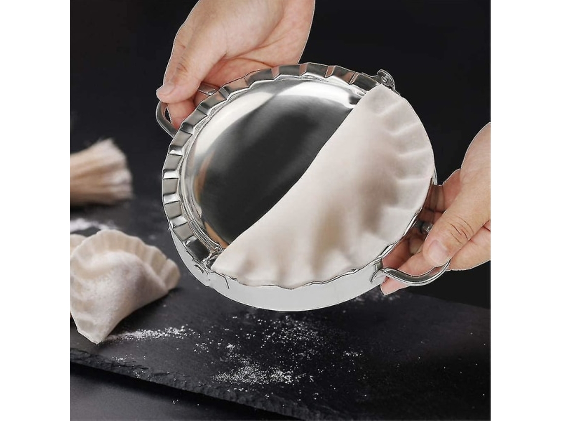 Máquina De Empanada Grande Sqbb, Prensa De Empanada Aço Inoxidável 15 Cm, Pastel, Torta De Bolso Null None Max