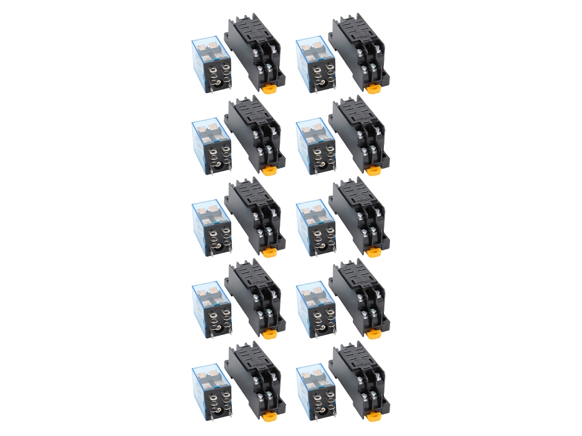 Relé de potência de 8 pinos (universal, para equipamentos elétricos)