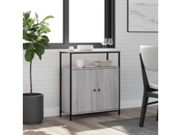Vidaxl Aparador 70x30x80 Cm Derivados De Madeira Cinzento Sonoma