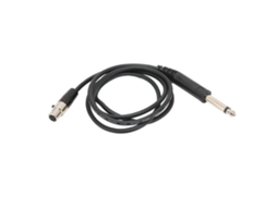 Cabo Microfone LAXISCREED 3 Pin Xlr Fêmea para 6.35mm Macho 1m