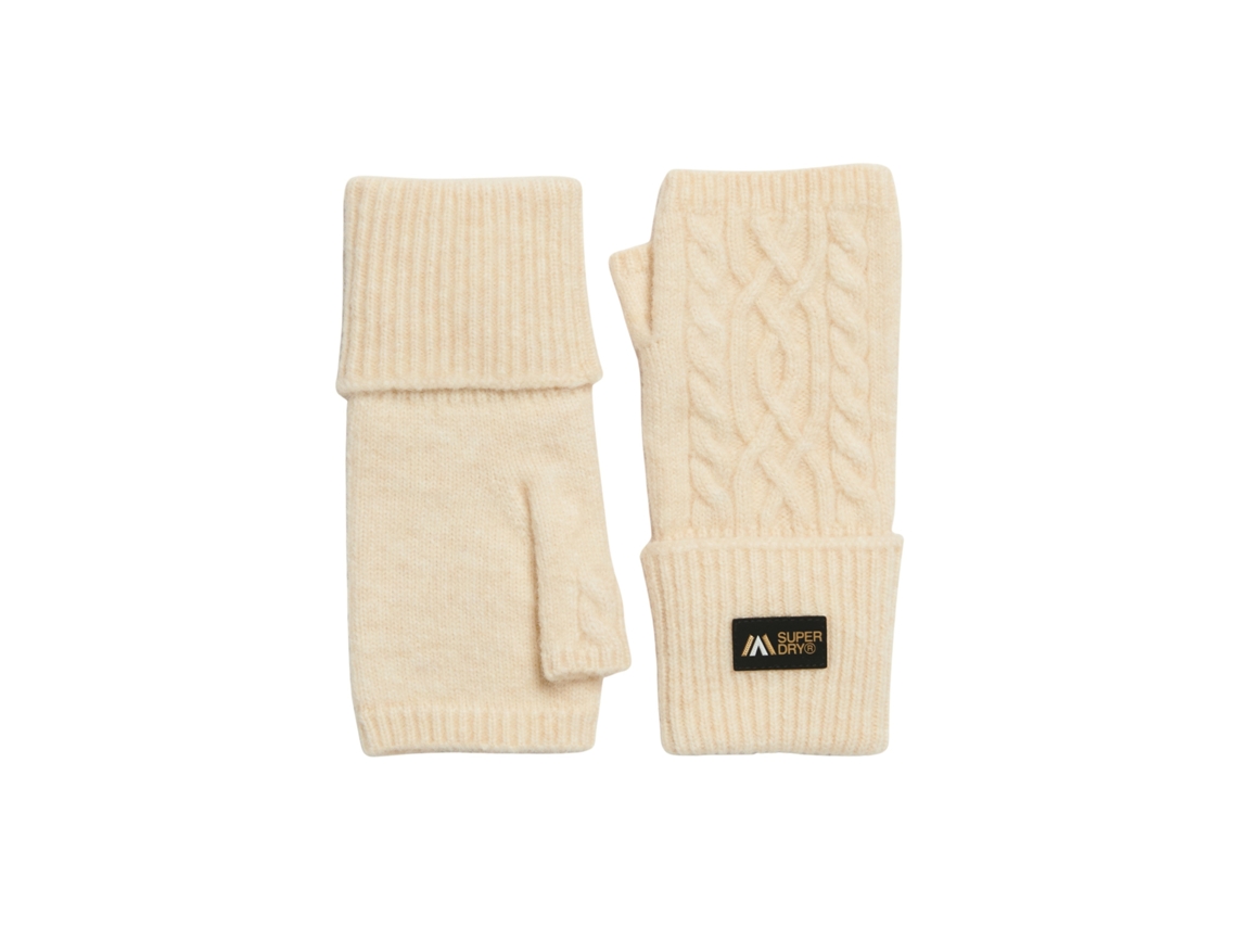 Aquecedor De Mãos Para Mulher Superdry Cable Luxe