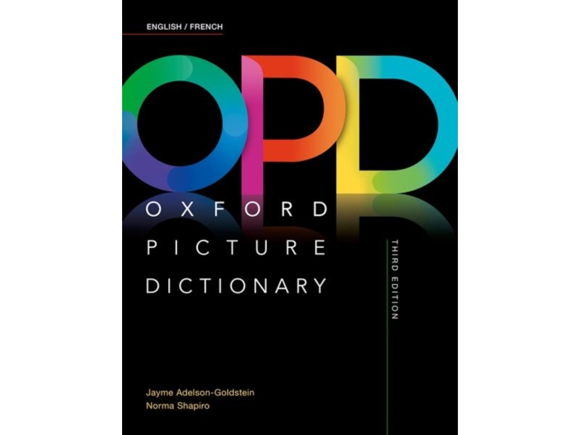Livro Oxford Picture Dictionary English/French Dictionary de Jayme Adelson-Goldstein e Norma Shapiro (Inglês)
