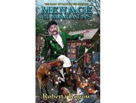 Livro Menace In Manatas De Roberta Rogow (inglês)