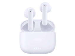 Fone De Ouvido Bluetooth Sem Fio, Bluetooth 5.1, Microfone Com Cancelamento De Ruído Para Chamadas, Branco