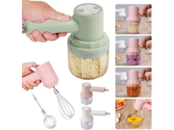 Picador De Alho Elétrico Sem Fio De 250 Ml Utensílios De Cozinha Aquaforge