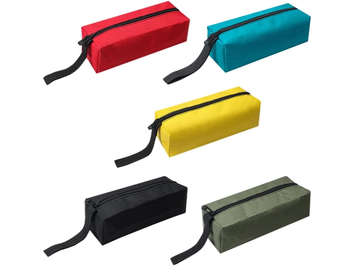 Conjunto De 5 Peças De Estojo Impermeável Multiuso Para Ferramentas, Em Tecido Oxford 600d Com Zíper.