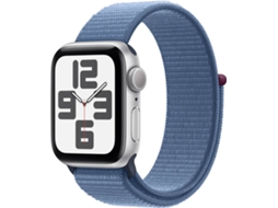 APPLE Watch SE GPS 40 mm Prateado com Loop Desportiva Azul-Inverno