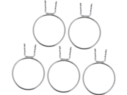 Conjunto De 5 Ganchos Redondos Para Painel Perfurado, Ideais Organizar