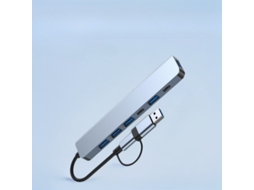 Lurelia Hub Usb-c 4 Em 1 Com Leitor Sd/tf